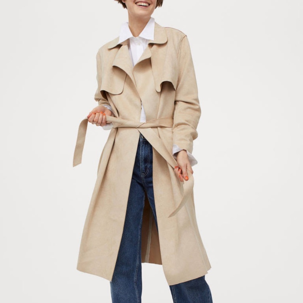 H&M Tan Trench Coat